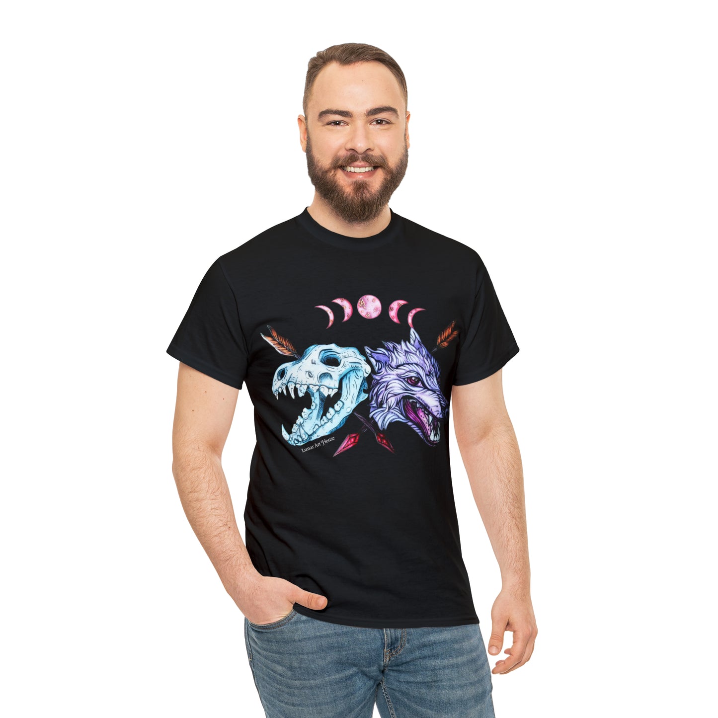 Blood Moon Wolf Tee