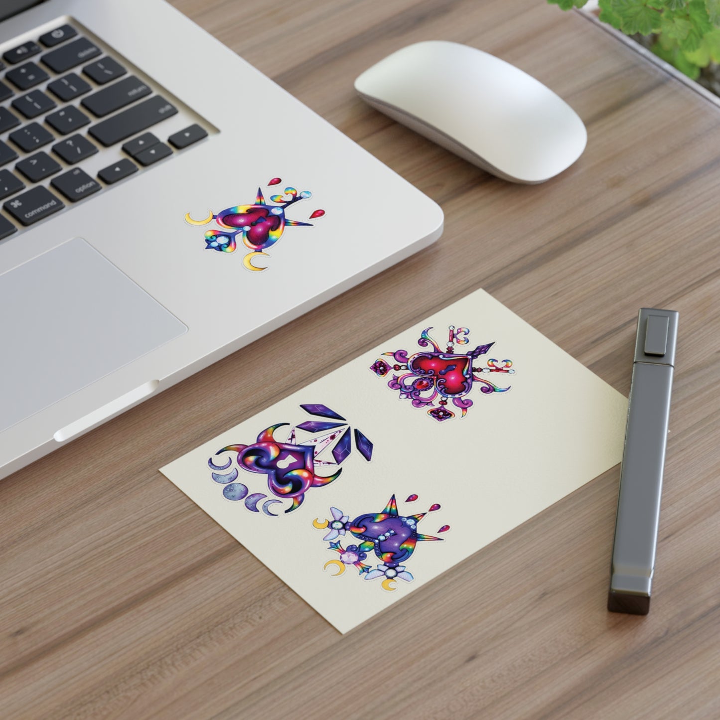 Rainbow Hearts Sticker Sheet
