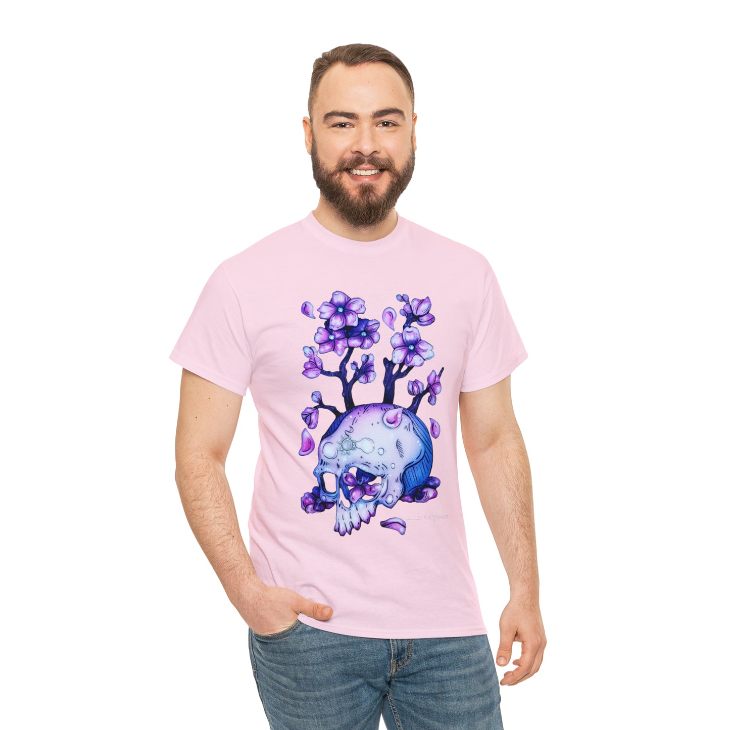 Cherry Blossom Skull Tee