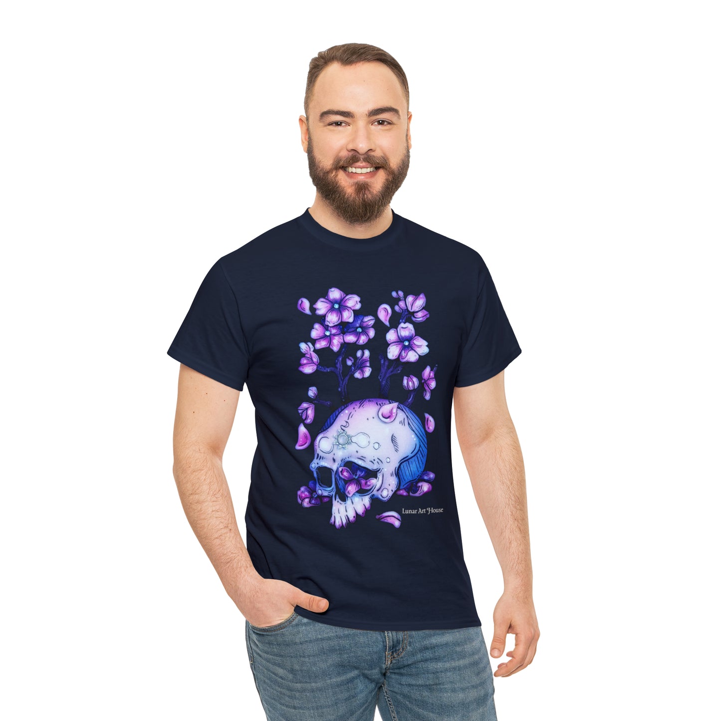 Cherry Blossom Skull Tee