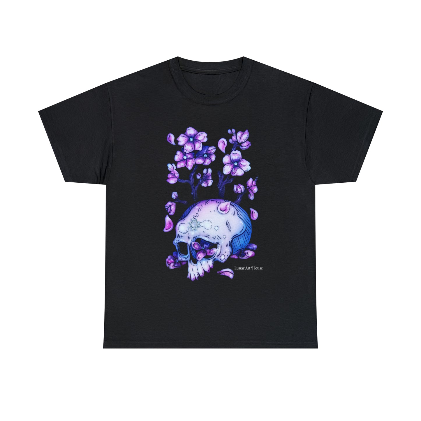 Cherry Blossom Skull Tee
