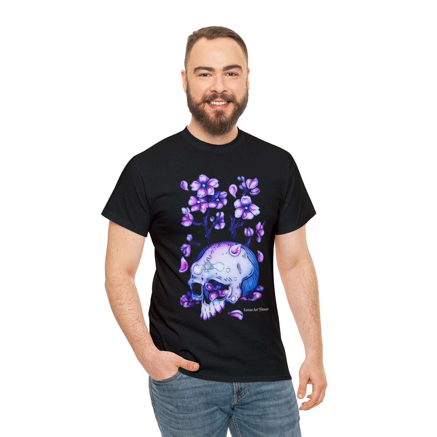 Cherry Blossom Skull Tee