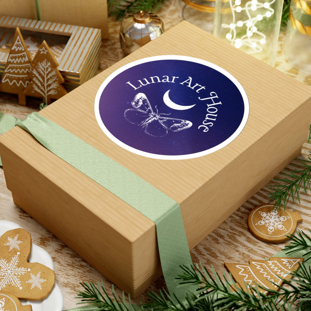 Lunar Art House Sticker