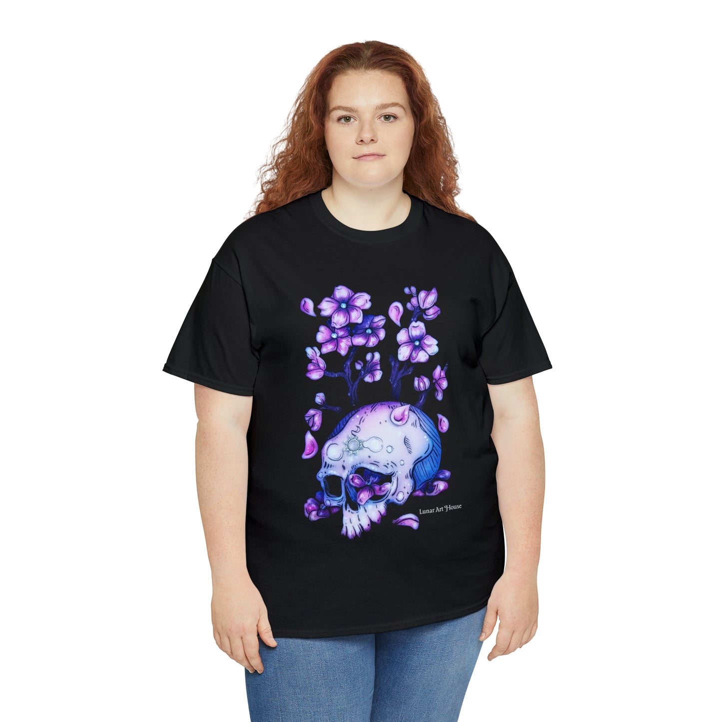 Cherry Blossom Skull Tee