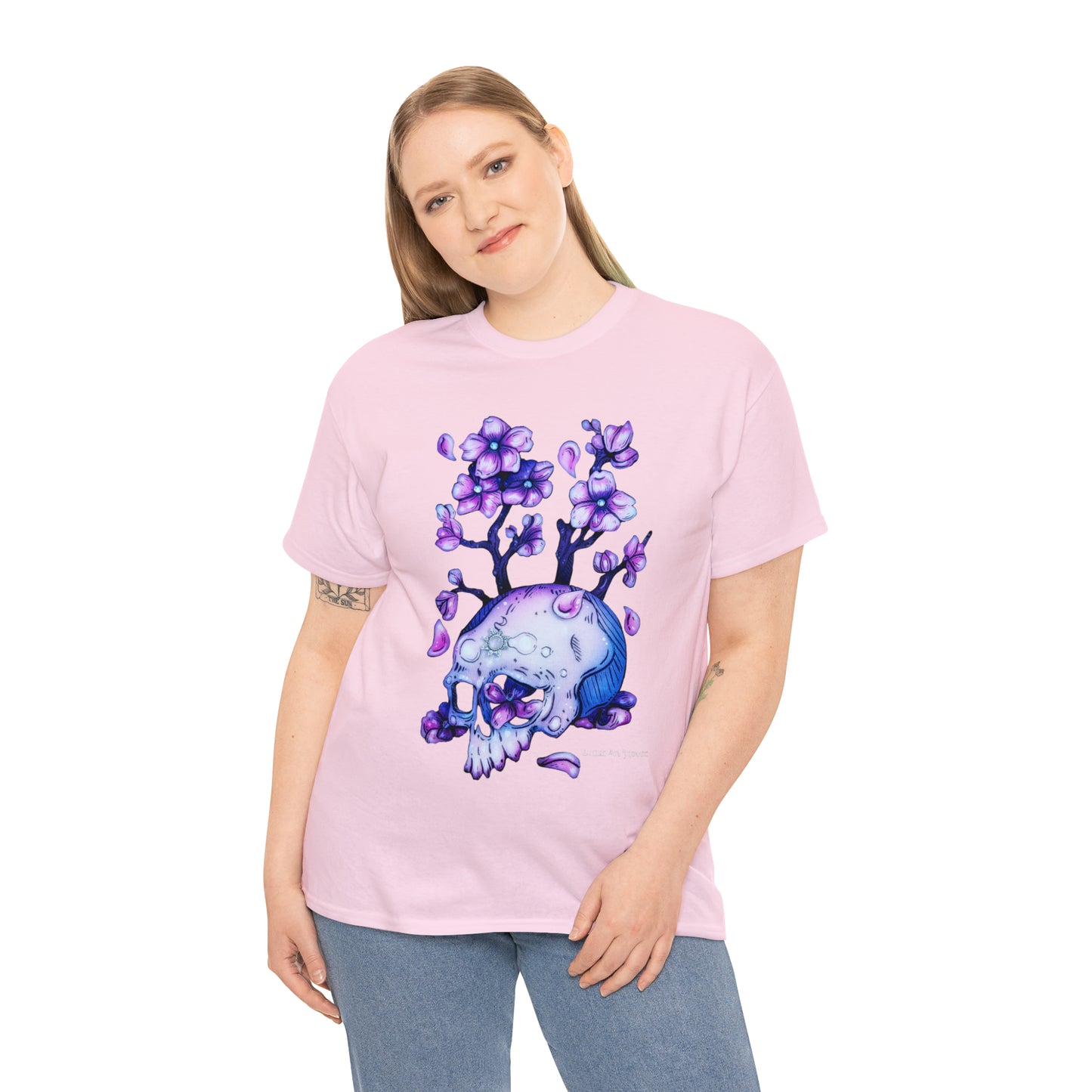 Cherry Blossom Skull Tee