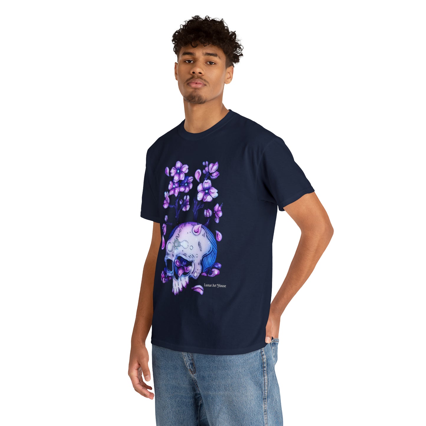 Cherry Blossom Skull Tee