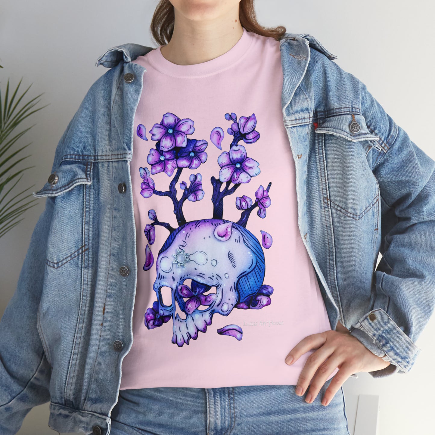 Cherry Blossom Skull Tee