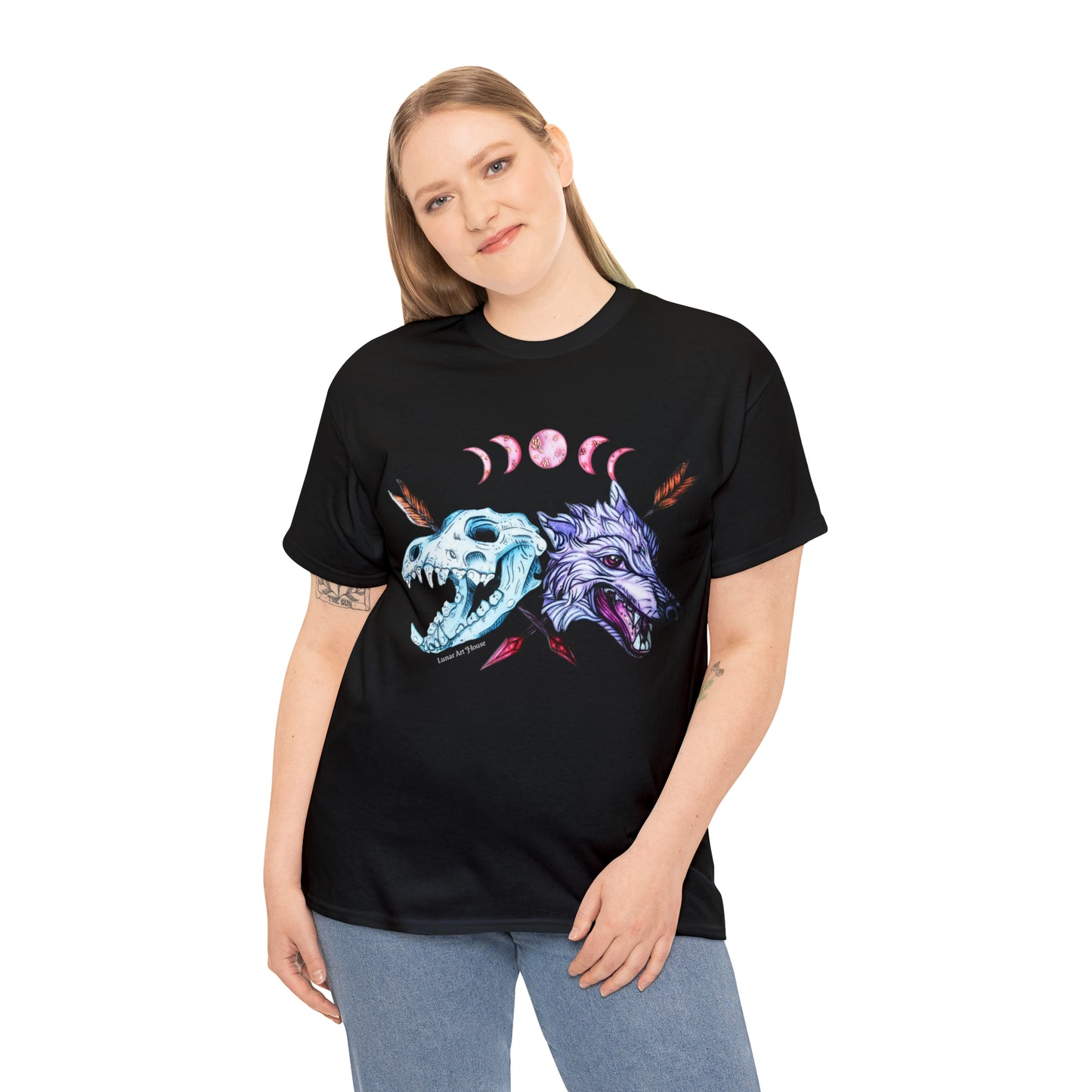 Blood Moon Wolf Tee