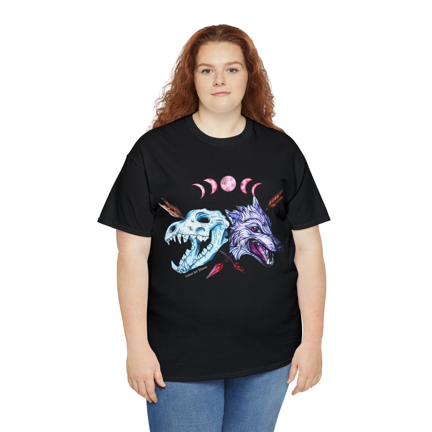 Blood Moon Wolf Tee