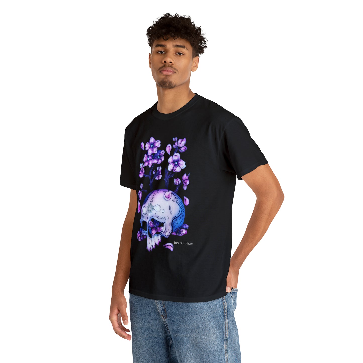 Cherry Blossom Skull Tee