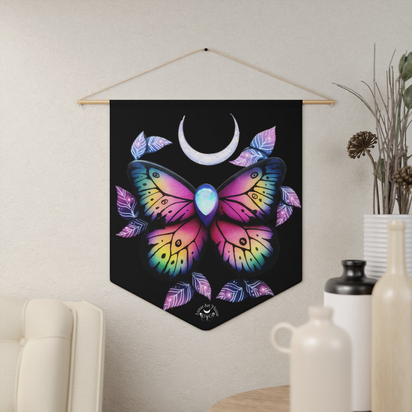 Rainbow Butterfly Pennet