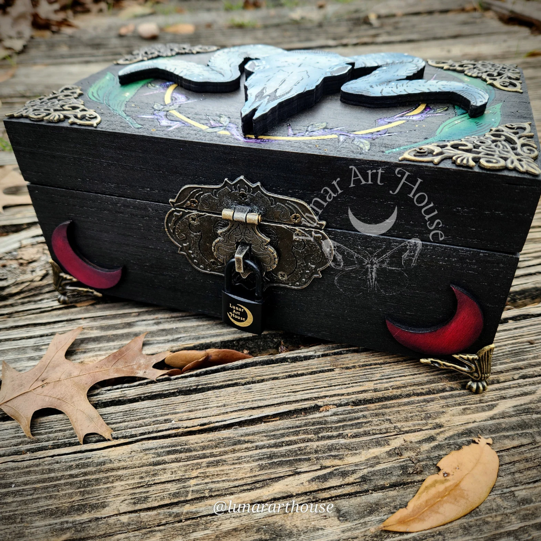 Ram Skull Hidden Key Box
