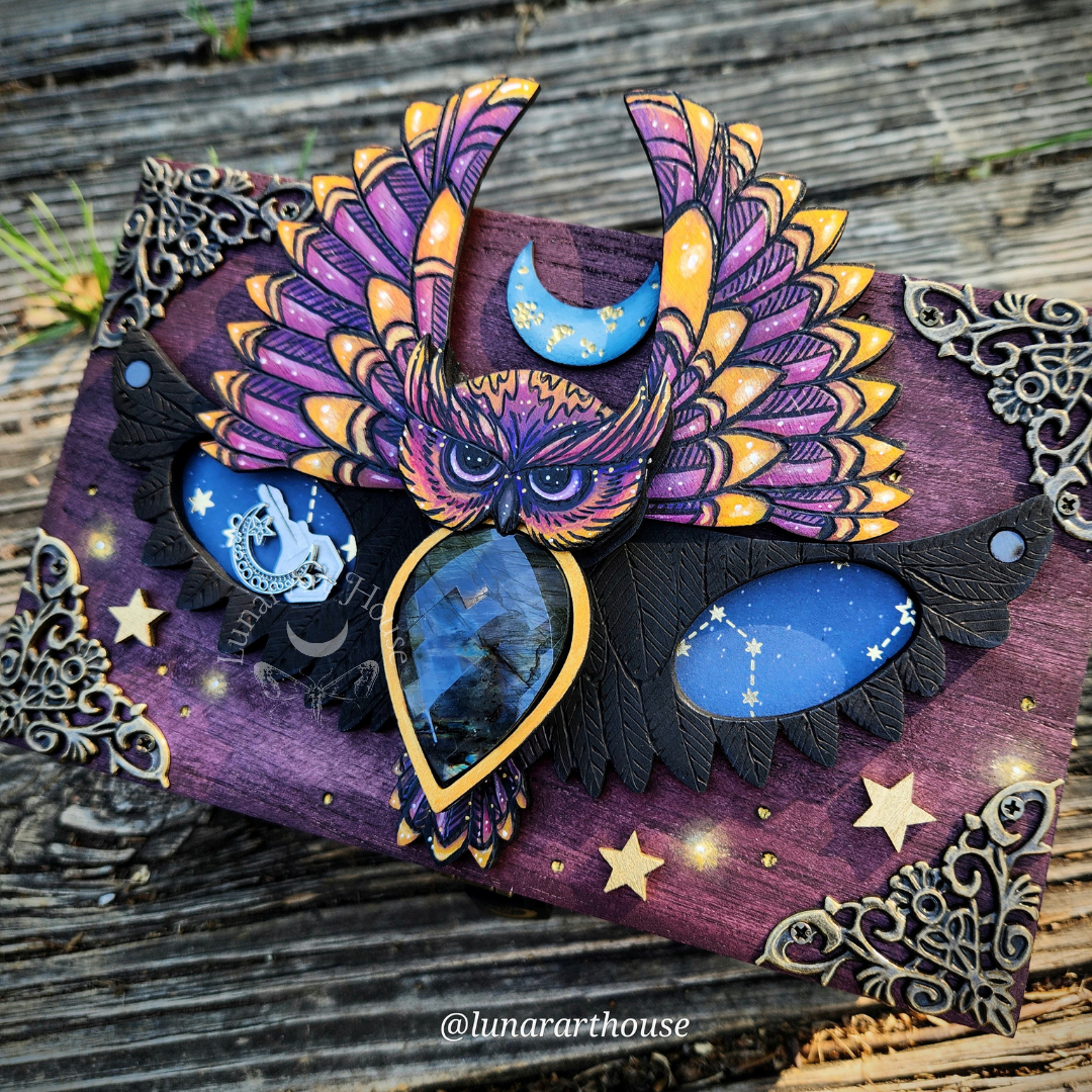 Owl Hidden Key Box™ Made to Order