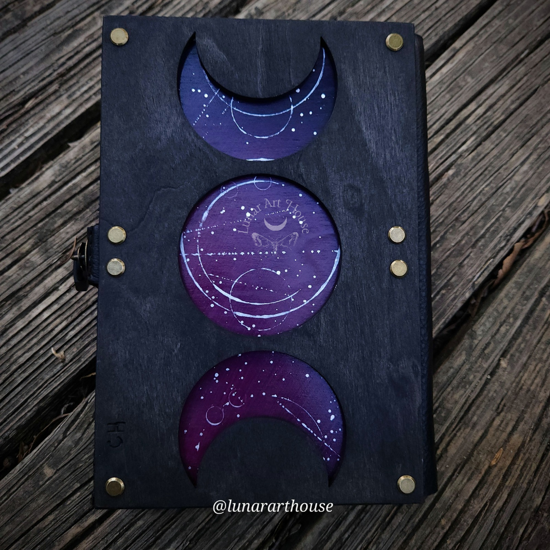 Black Celestial Hidden Key Journal