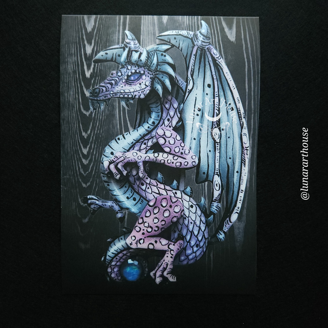 Dragon Art Print 5x7