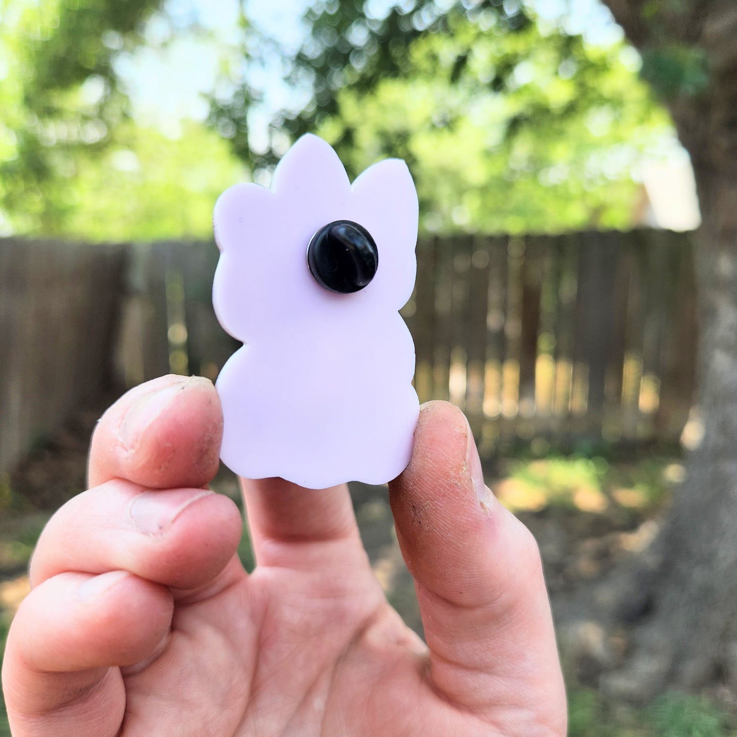 Skelly Cat Pin