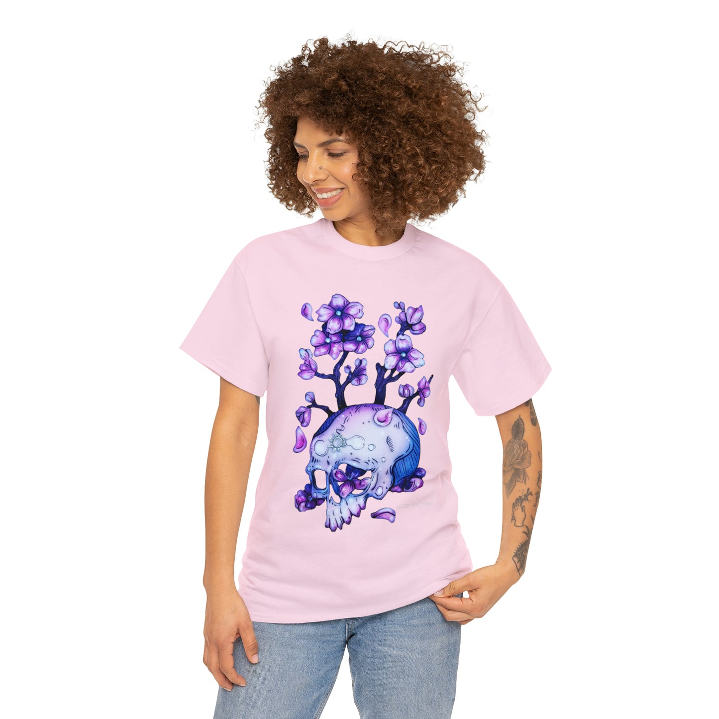 Cherry Blossom Skull Tee