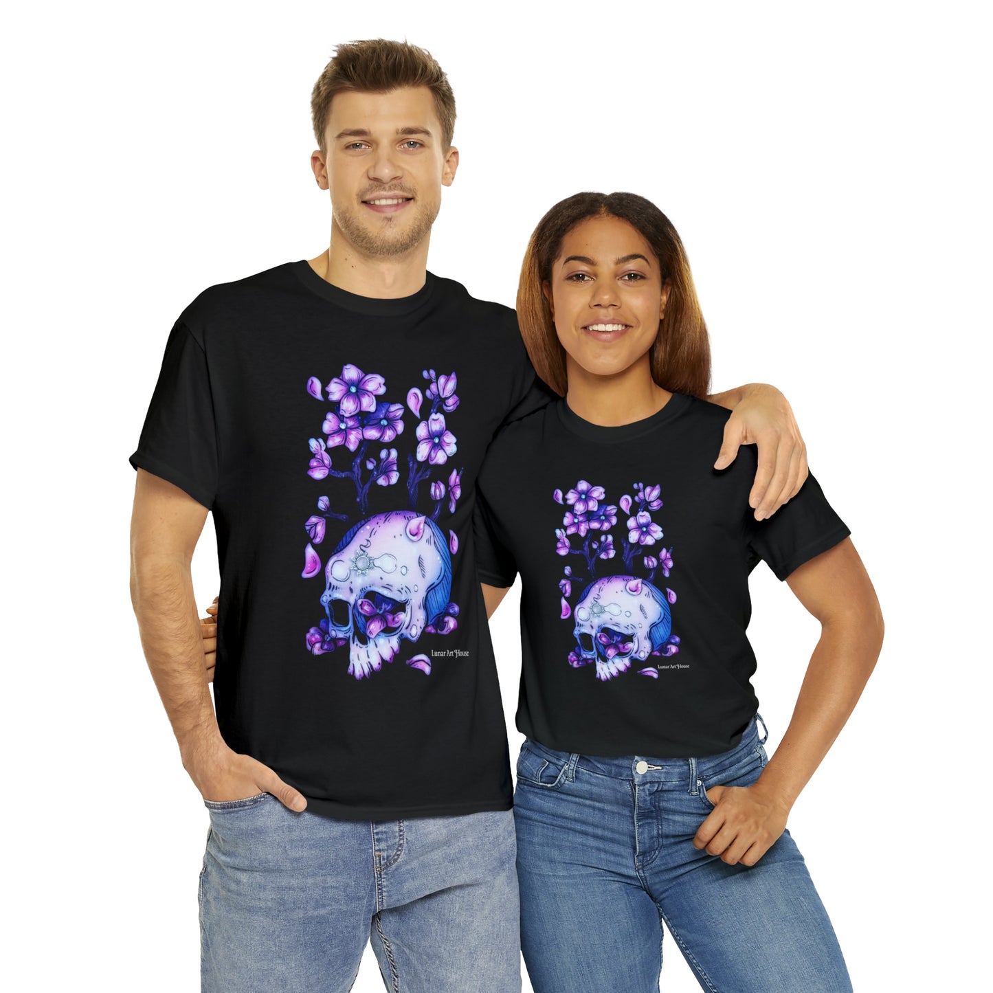 Cherry Blossom Skull Tee