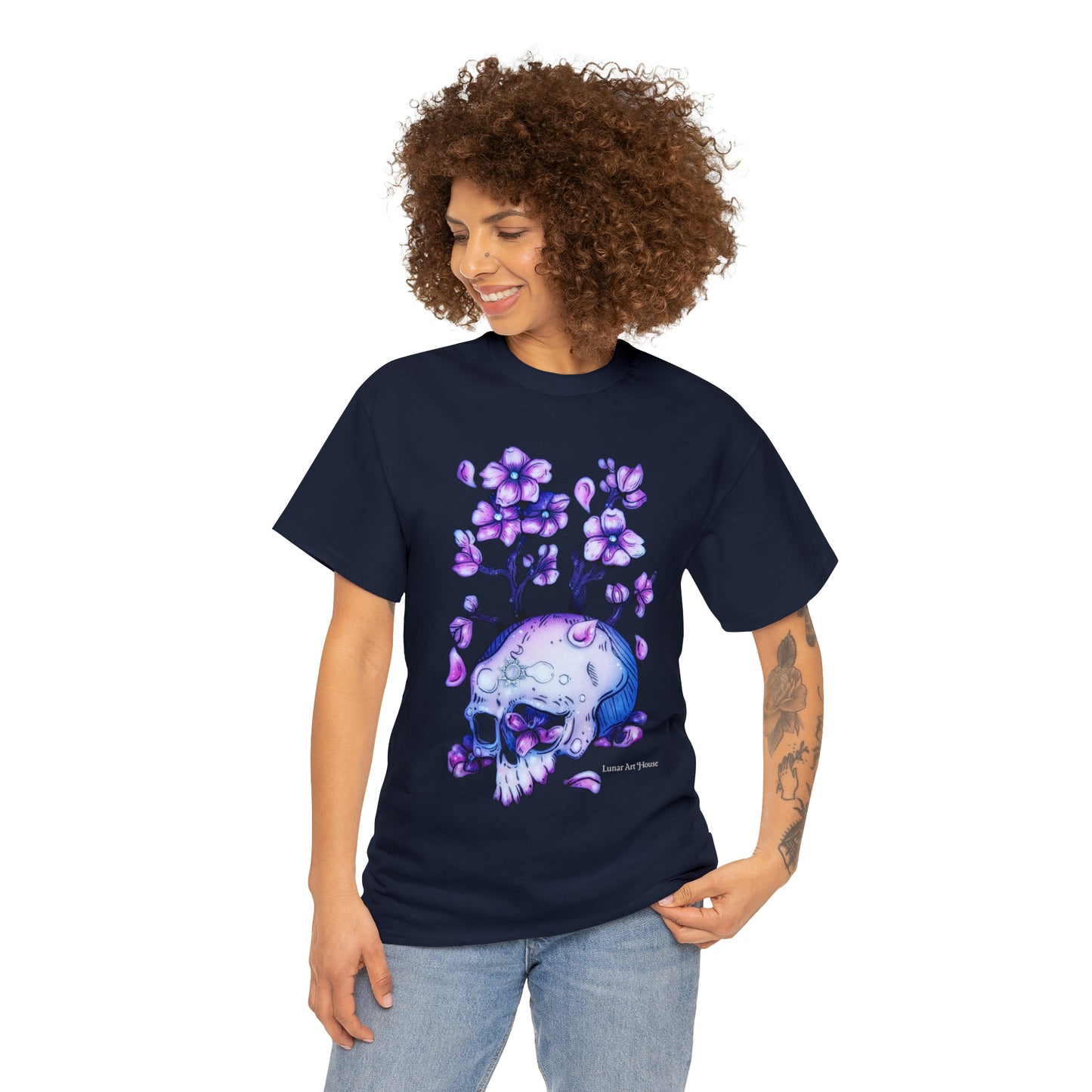 Cherry Blossom Skull Tee