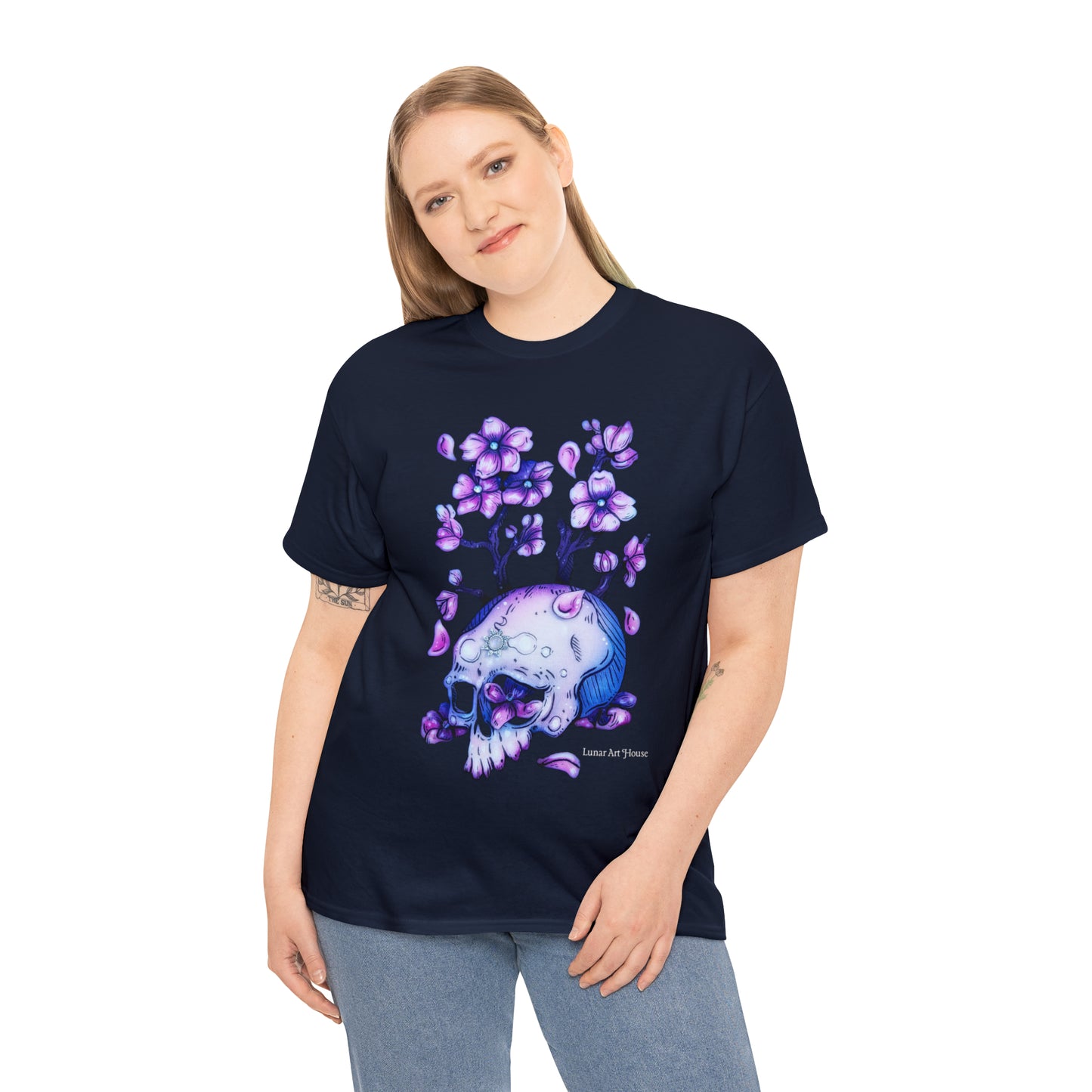 Cherry Blossom Skull Tee