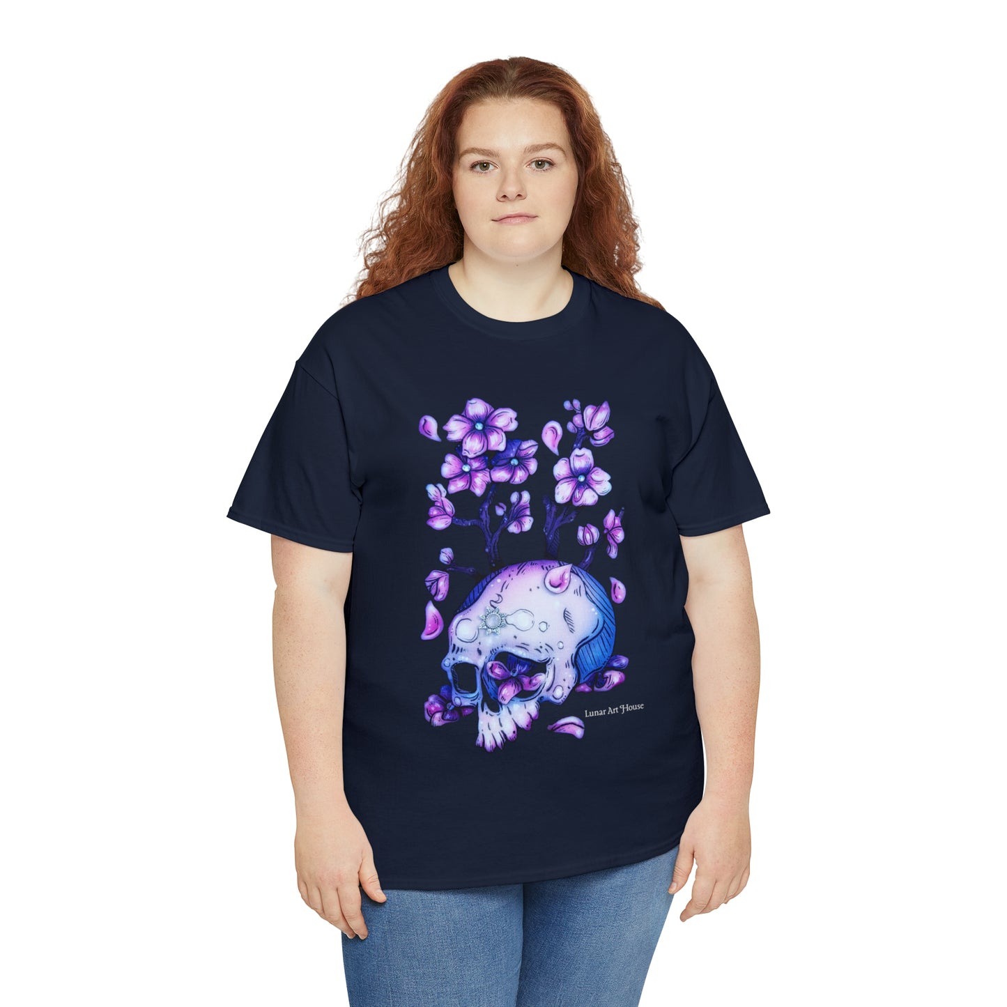 Cherry Blossom Skull Tee