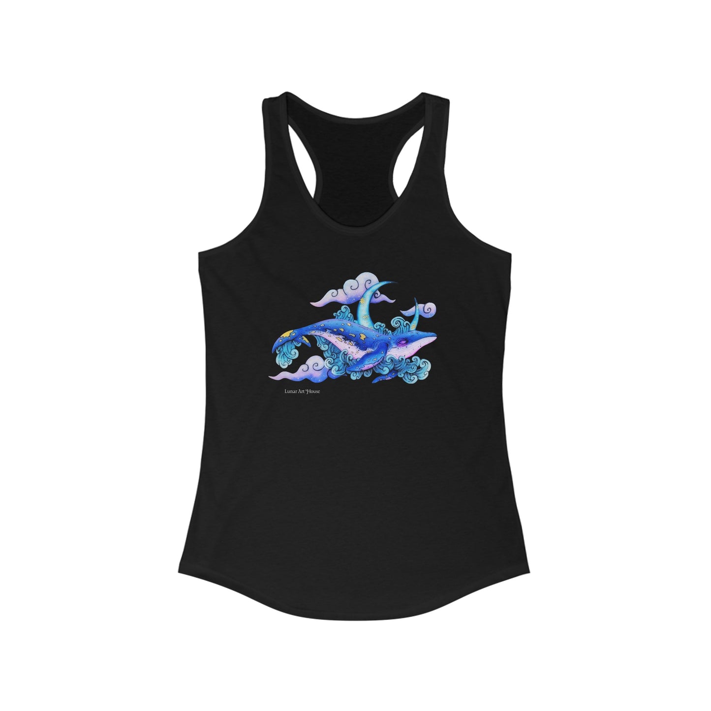 Sky Whale Racerback Tank