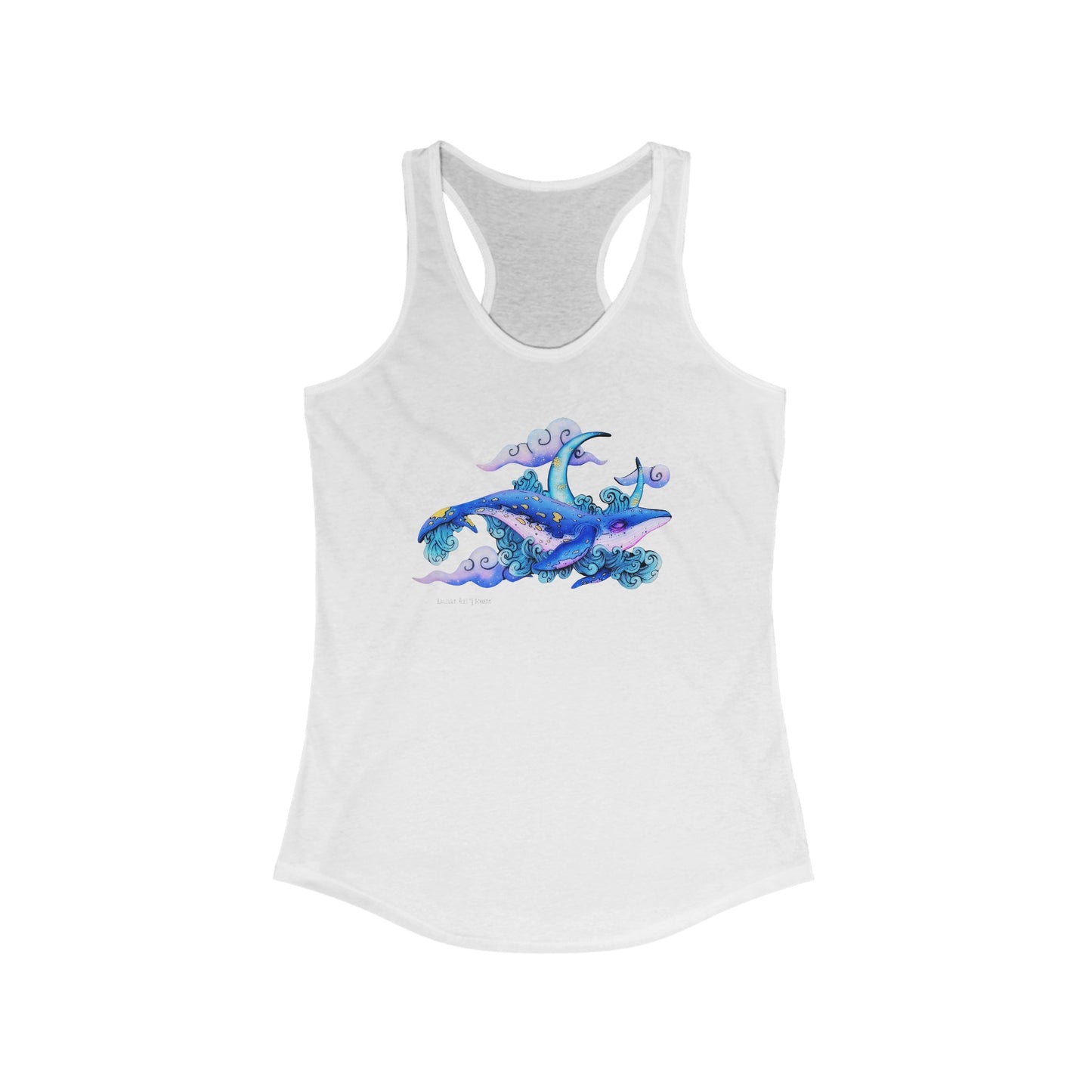 Sky Whale Racerback Tank