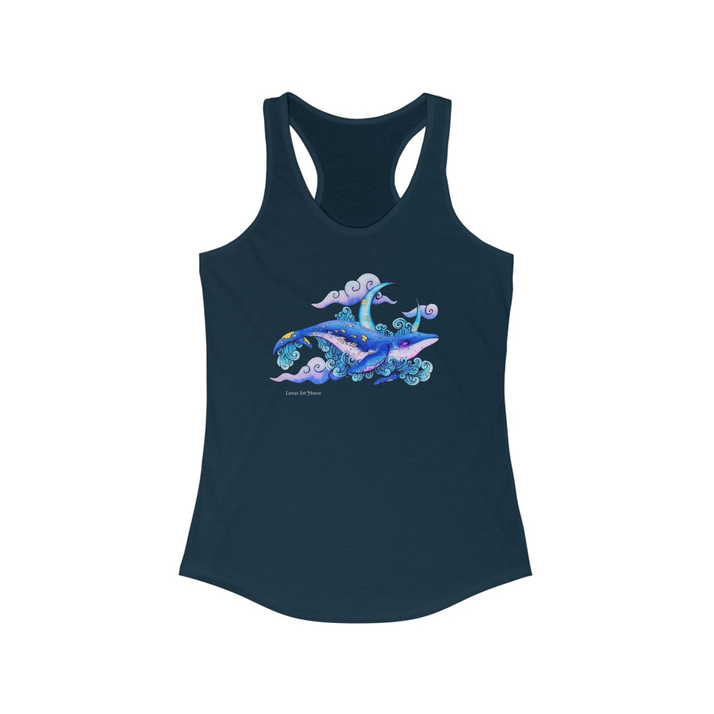 Sky Whale Racerback Tank