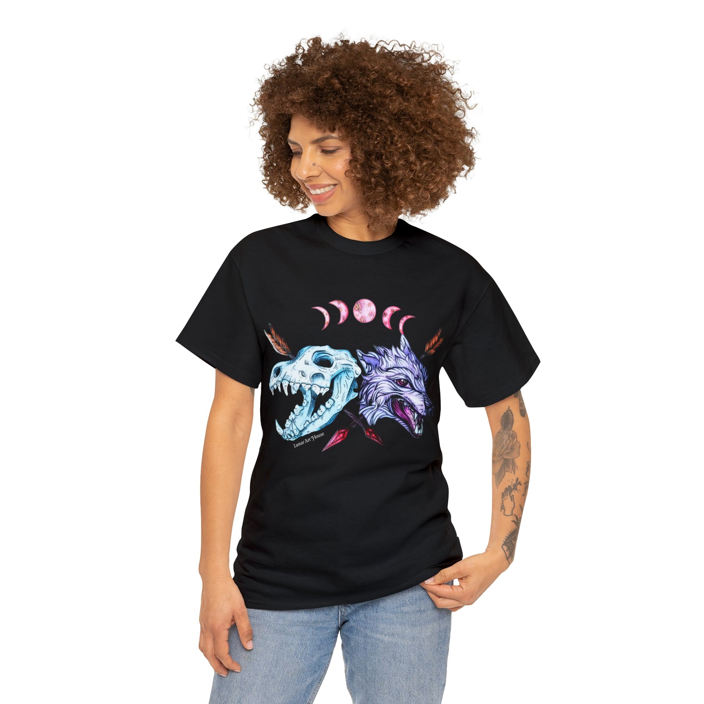 Blood Moon Wolf Tee