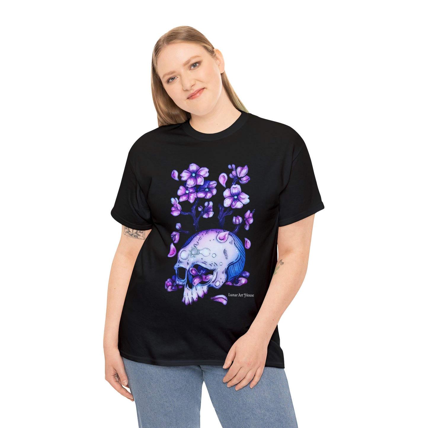 Cherry Blossom Skull Tee