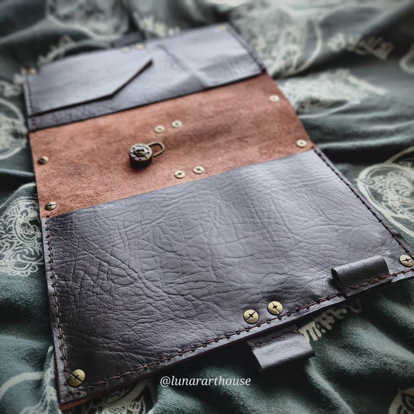 Sunflower Skull Hidden Key Journal Made to Order