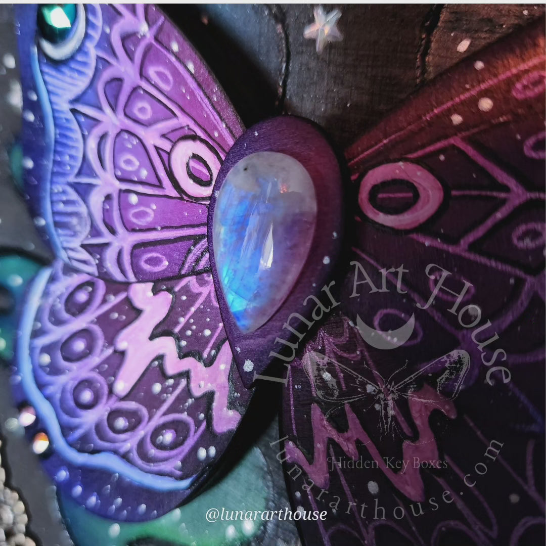 Galaxy Butterfly Hidden Key Box™