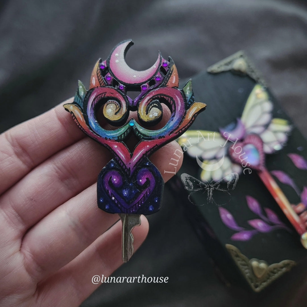 Mini Key Hidden Key Box