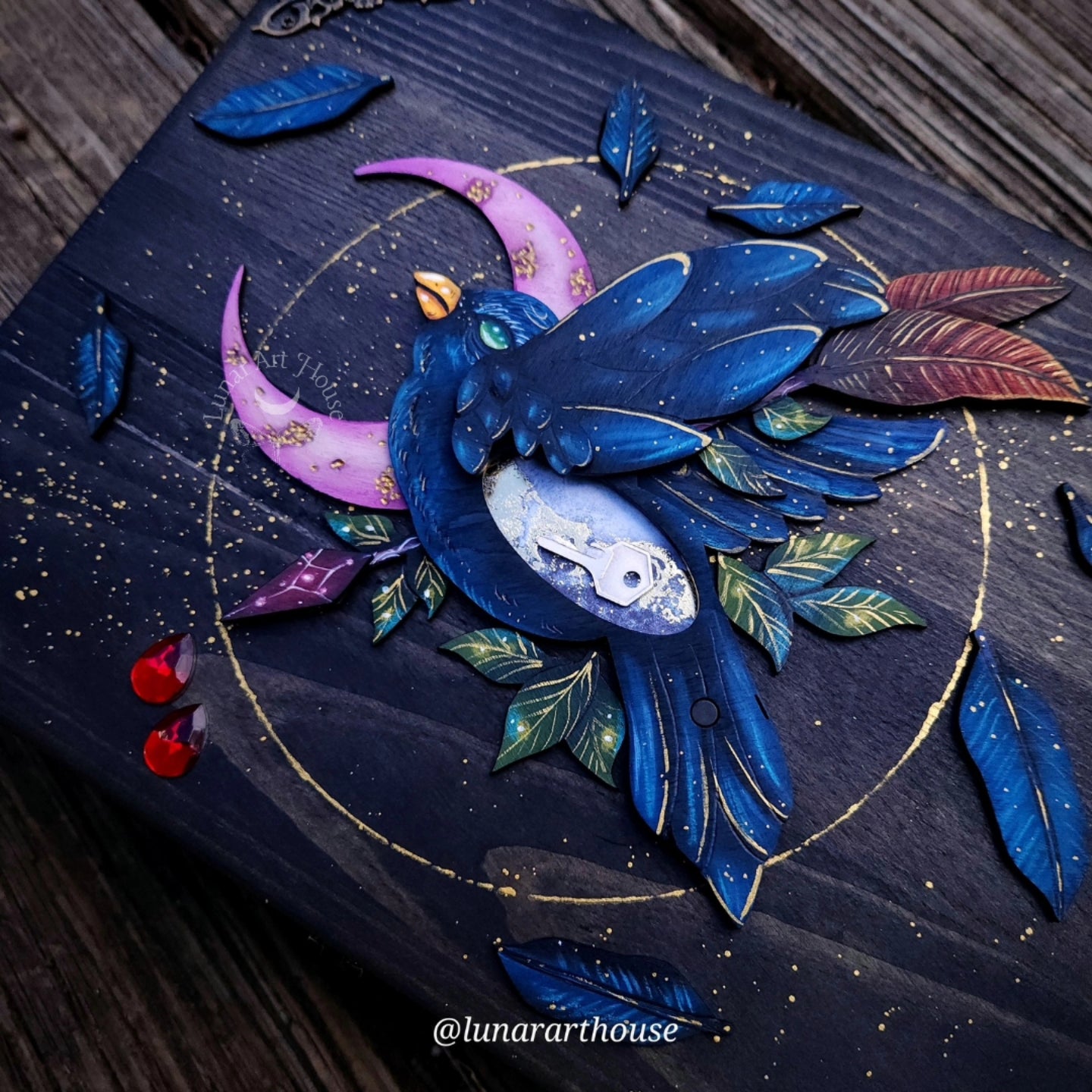 Bluebird Hidden Key Box