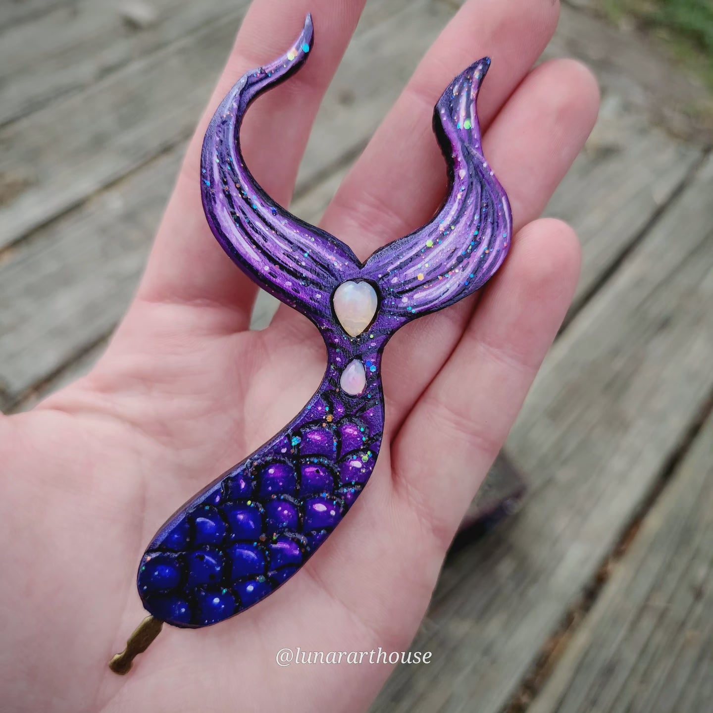 Mermaid Hidden Key Box
