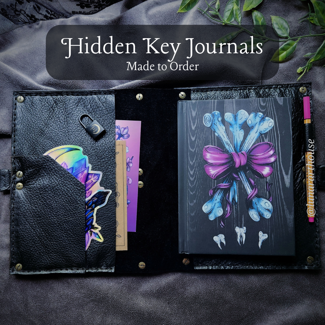 Lunar Art House Hidden Key Boxes and Art