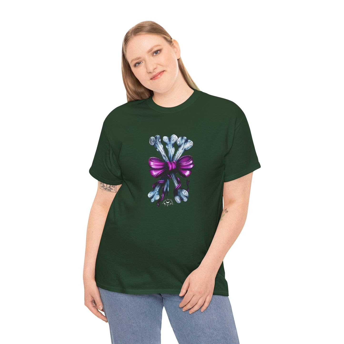 Bones in a Bow Tee