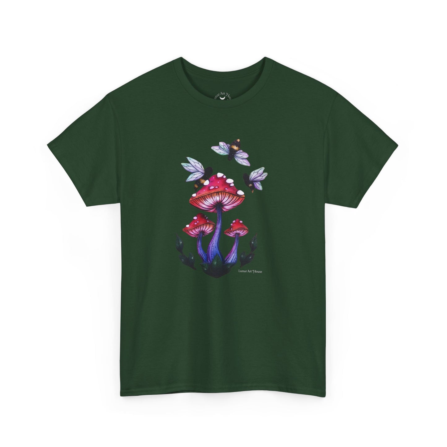 Mushrooms and Bees Tee