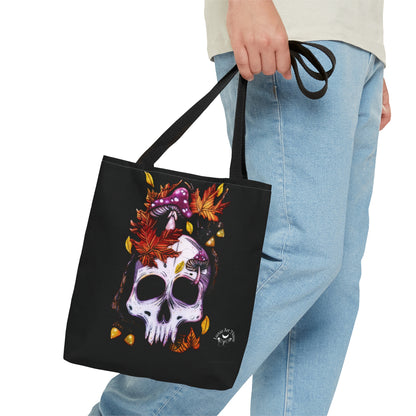 Autmn Skull Tote Bag
