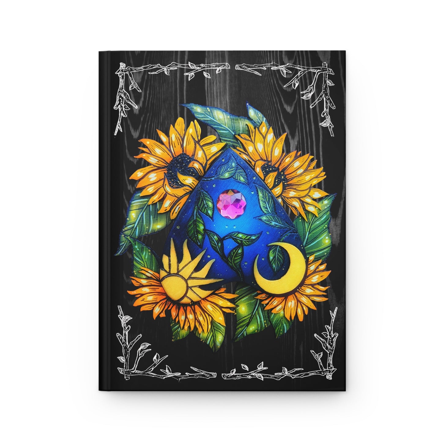 Sunflower Planchette Hardcover A5 Journal