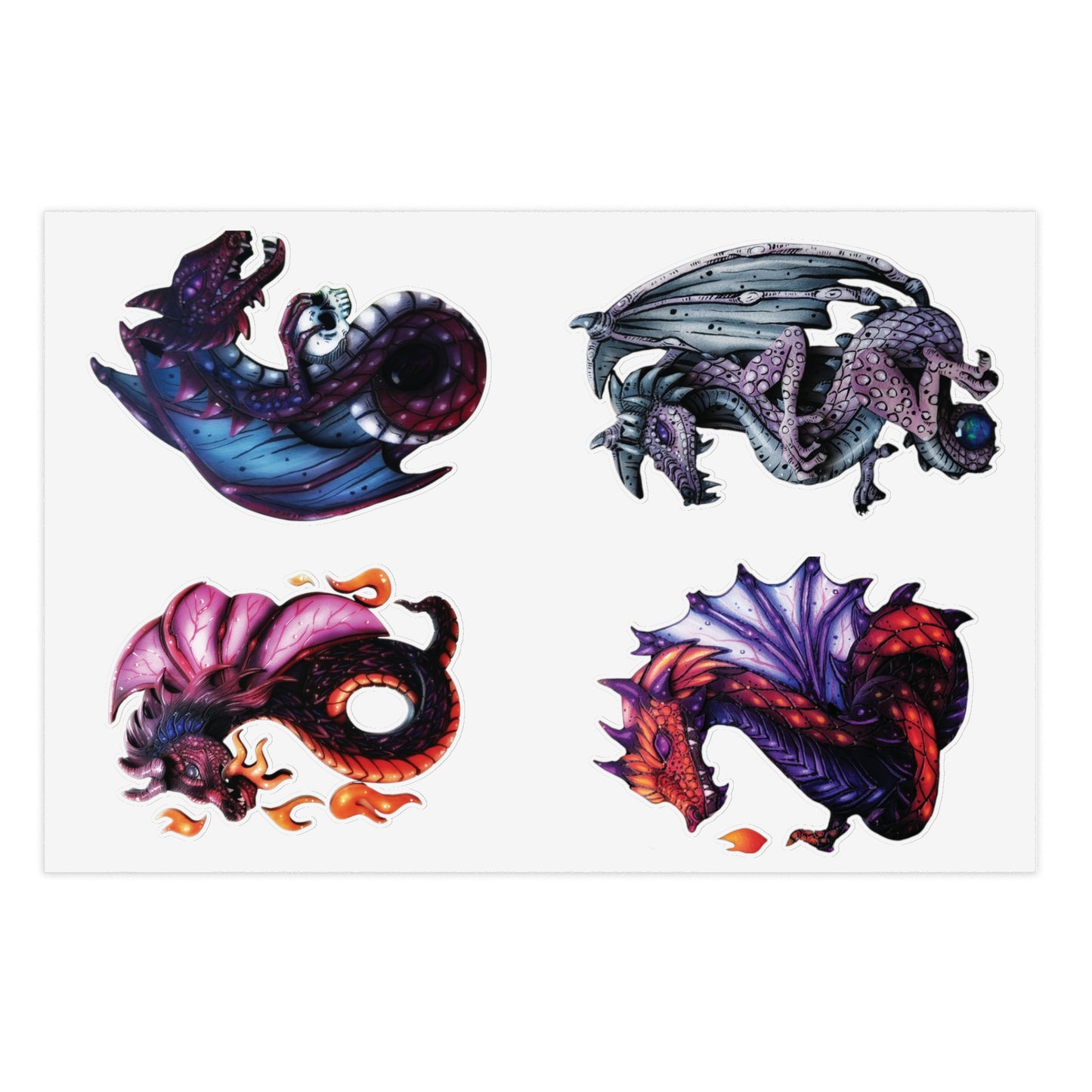 Dragons Sticker Sheet
