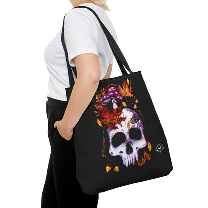 Autmn Skull Tote Bag