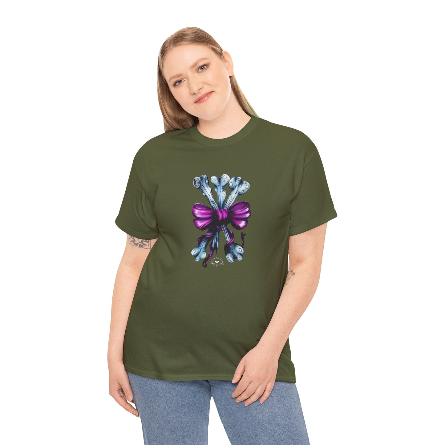Bones in a Bow Tee