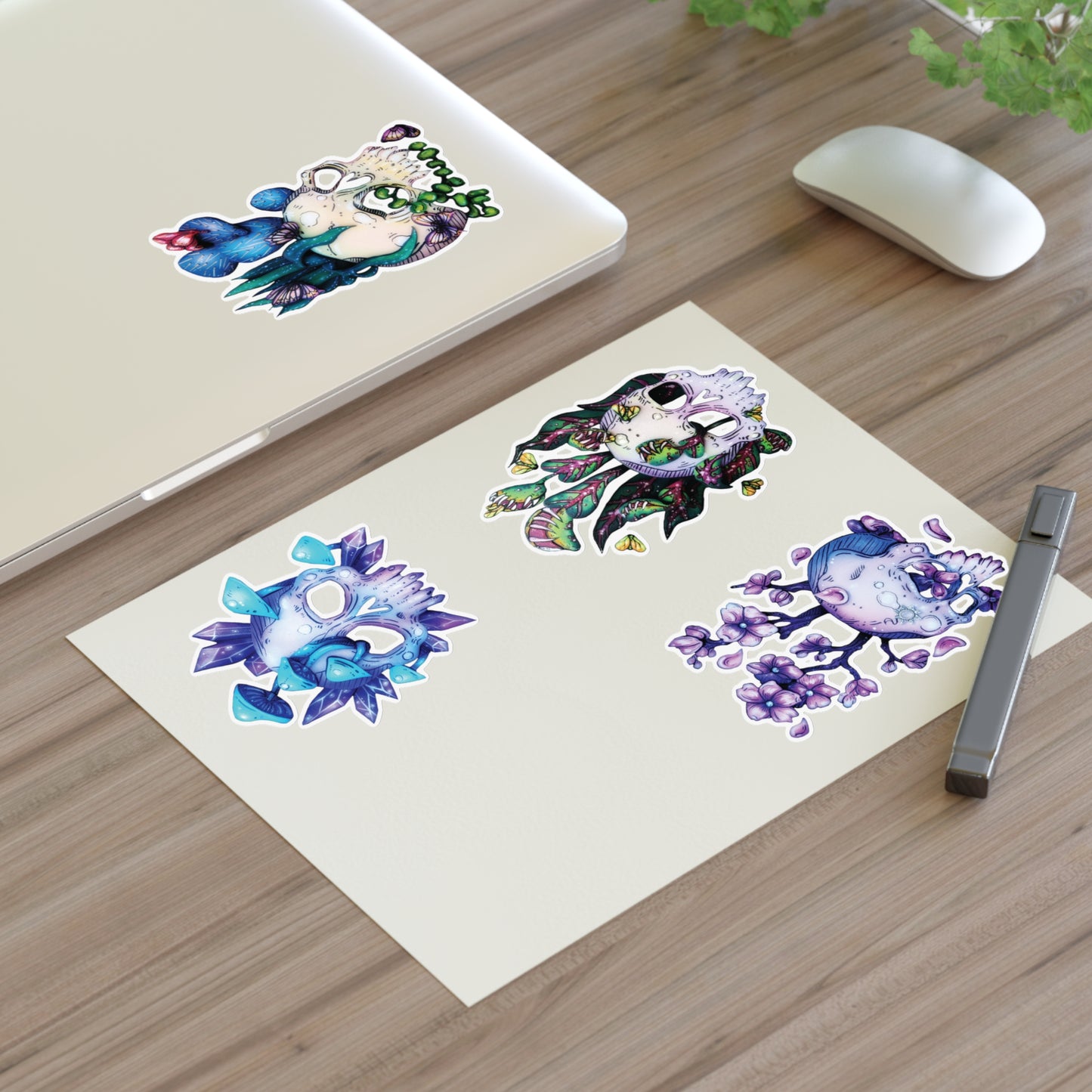 More Skulls Sticker Sheet