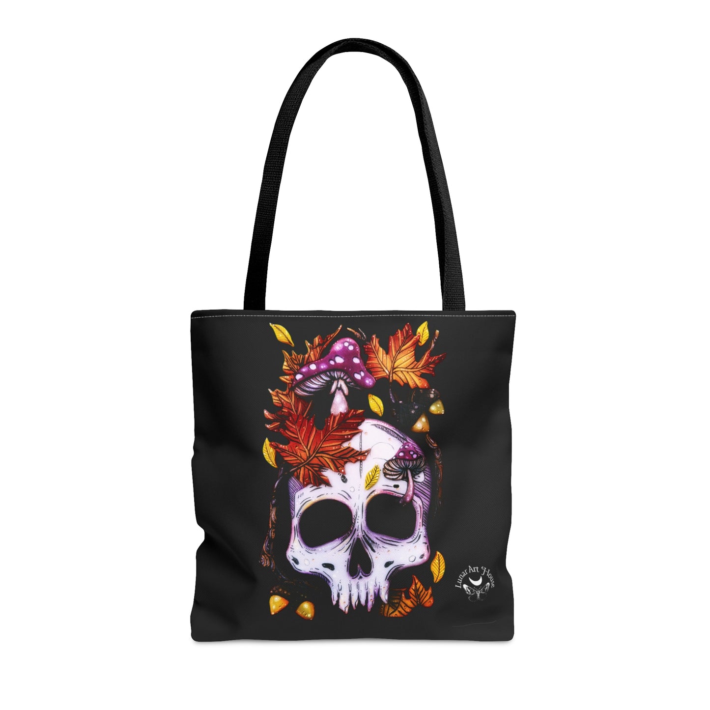 Autmn Skull Tote Bag