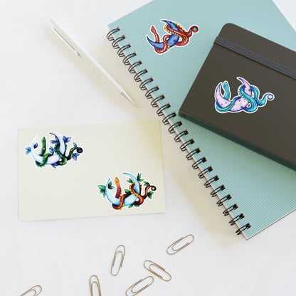 Snake and Moon Sticker Sheet