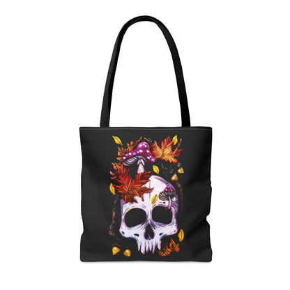 Autmn Skull Tote Bag