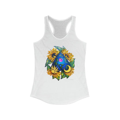Sunflower Planchette Racerback Tank