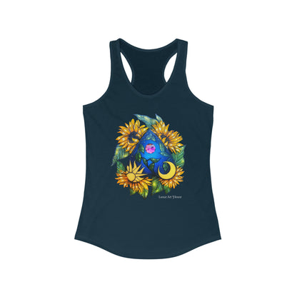 Sunflower Planchette Racerback Tank