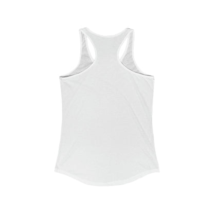 Floral Bat Racerback Tank